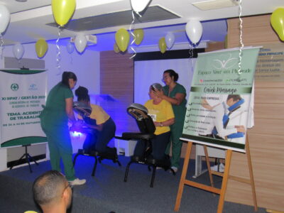 SIPAT Atividade – Massagem Relaxante